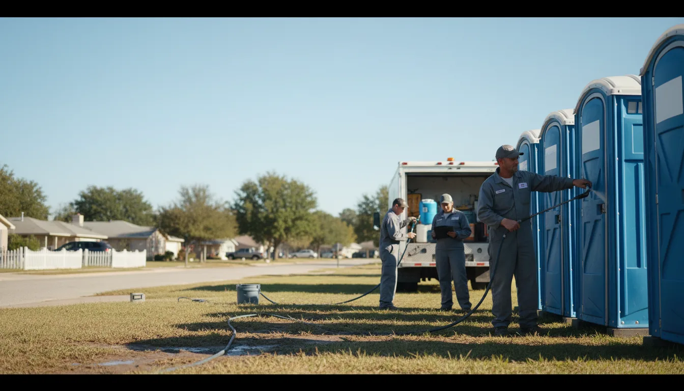 Long-Term Portable Toilet Rental in North Zulch, TX near me